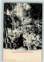 Luzern Gletschergarten Eingang zur Gletschermühle Clubhütte