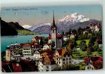 6353 Weggis Gebrauchsspuren mit Pilatus