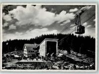 Säntis Restaurant und Talstation der Säntisschwebebahn auf Schwägalp