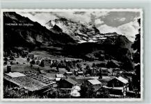 Wengen 1906 mit Jungfrau