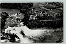 8212 Neuhausen am Rheinfall - Fliegeraufnahme Gasthaus Schloss Laufen