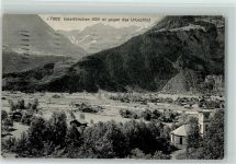 Innertkirchen 1916 gegen das Urbachtal