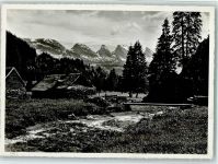 9658 Wildhaus - Kurgebiet Obertoggenburg Säntisthur Aelpli mit Churfirsten