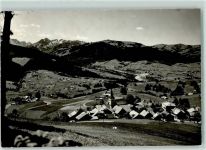 Guggisberg 1964 mit den Freiburgeralpen