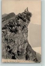 Rochers de Naye Sommets Bergsteiger