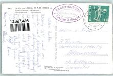 Lauteraarhütte Hüttenstempel Scheuchzerhorn Escherhorn