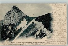 Dent de Jaman 1900 Chemin de fer des Rochers de Naye et la Dent de Jaman