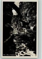 4105 Biel-Benken BL - Taubenloch Wanderweg mit Brücke