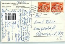 8000 Zürich 1960 - Gross Restaurant Zeughauskeller