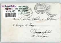 St. Gallen 1905 Kavallerie Kaserne AK