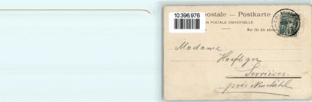 1903 Collonges 1918 KEINE AK Ort handschriftlich Bauerndorf Kind mit Maultier