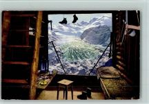 Luzern Gletschergarten Inneres der Clubhütte