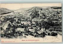 Baden 1906 vom Schartenfels gesehen