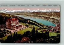 Zürich 1911 Zürichberg Alkoholfreies Kurhaus Wappen