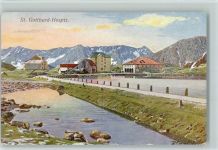 Wanderer Serie Nr. 7-7 - St. Gotthardbahn , Gotthard Hospiz