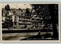 Baden 1936 Bad-Hotel Adler Thermalkurort