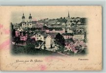 9000 St. Gallen S. Gallo 1901 - Panorama
