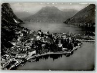 Melide Panoramaansicht