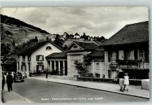 Baden 1957 Bäderheilstätte der SUVA zum Schiff Oldtimer