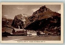 6390 Engelberg - Kloster mit Hahnen