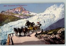 Furka 1914 - Postkutsche Furkastrasse