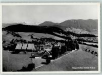 Menzingen Fliegeraufnahme Gasthaus Gubel