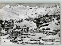 St. Moritz Corviglia Fliegeraufnahme Winter