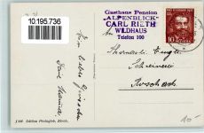 9658 Wildhaus - mit Schafberg Gasthaus Pension Alpenblick