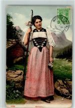 Bernerin Tracht Schweiz 1908