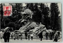 Bern 1913 Weltpostverein Denkmal