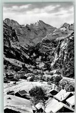 Wengen Breithorn Winter