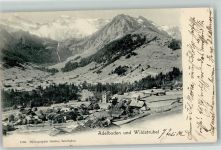 Adelboden BE 1902 Wildstrubel