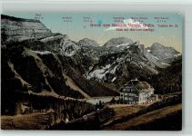 9472 Grabs 1913 - Kurhaus Voralp Blick auf See und Gebirge