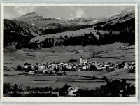 Flims Waldhaus gegen den Segnespass