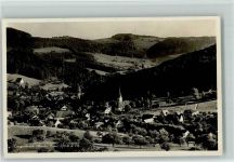 4438 Langenbruck - Panoramaansicht Kirche