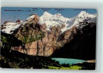 Oeschinensee Rothorn Blümlisalphorn Oeschinenhorn Fründenhorn