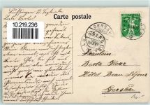 Braunwald 1909 Grand Hotel und seine Umgebung