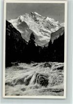 Interlaken Lütschine mit Jungfrau