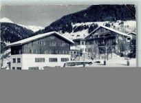 Klosters Soldanella Präventorium und Ferienheim des Bezirkes Bülach Winter