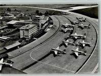 1950 Nr. 151 Fl. Photoglob-Wehrli , Flughafen Kloten AK