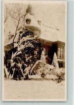 Bern Villa im Schnee Ort handschriftlich