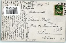 6410 Goldau 1922 Gebrauchsspuren mit Rossberg