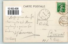 Châtel-St-Denis 1909 et le Mont-Blanc
