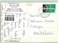 7323 Wangs 1966 Winter Berggasthaus Gaffia und Seilbahn