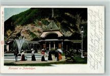 3800 Interlaken 1908 - Kursaal Springbrunnen