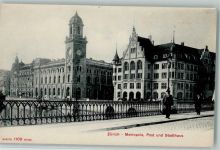 Zürich Metropole Post und Stadthaus