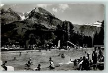 Adelboden BE Schwimmbad Großlohner Steghorn