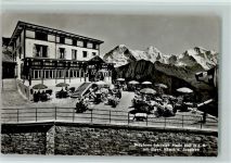 Schynige Platte Berghaus Schynige Gartenrestaurant