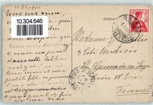 Gstaad 1911 Ort lt. Stempel sign.