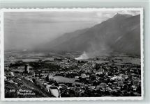 Martigny Panoramaansicht Stausee